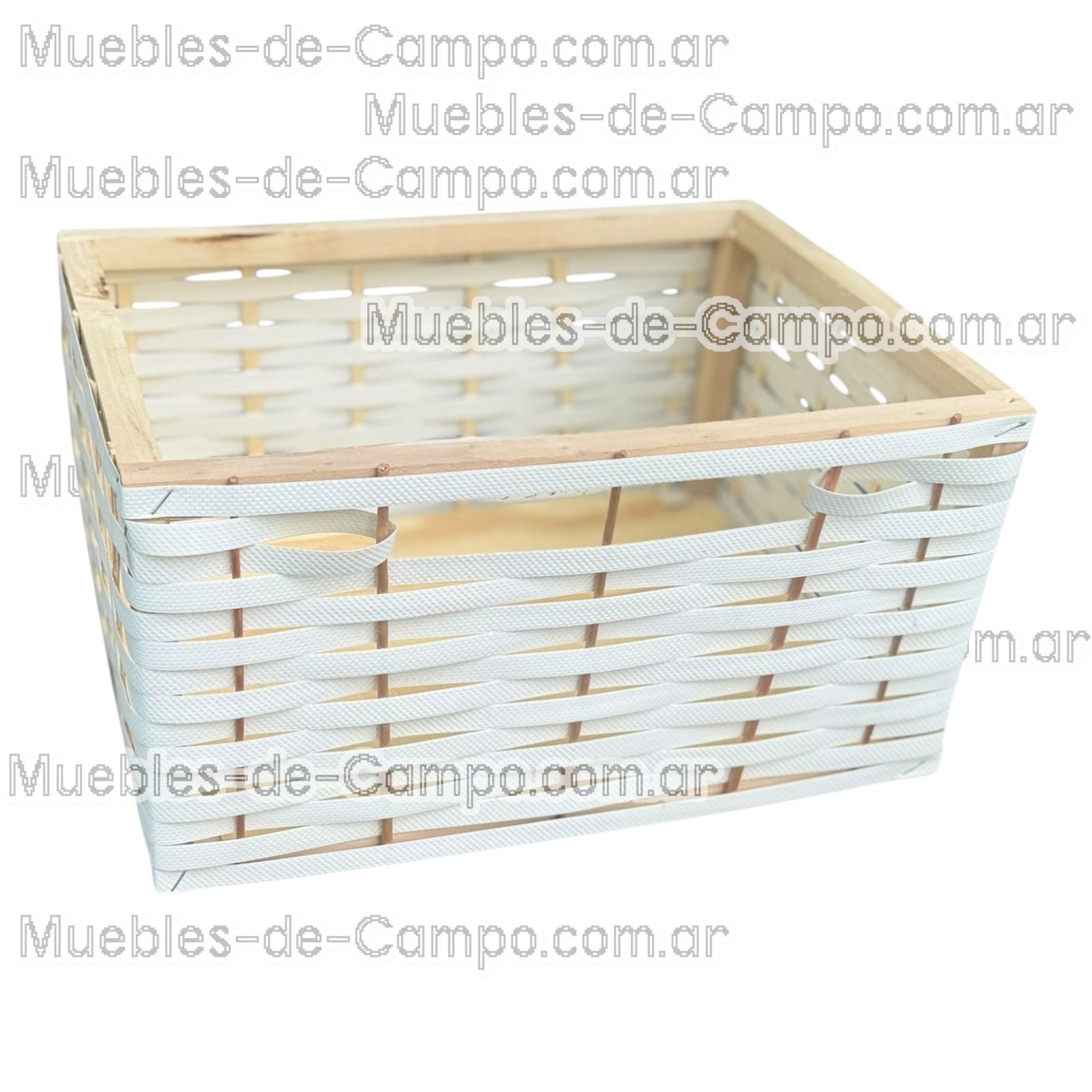 Canastos Organizadores - Mimbre y Suncho - Solución Perfecta para el Orden en Casa - Imagen 8